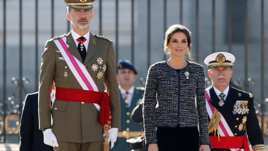 El Rey preside un Día de las Fuerzas Armadas reducido y sin desfile