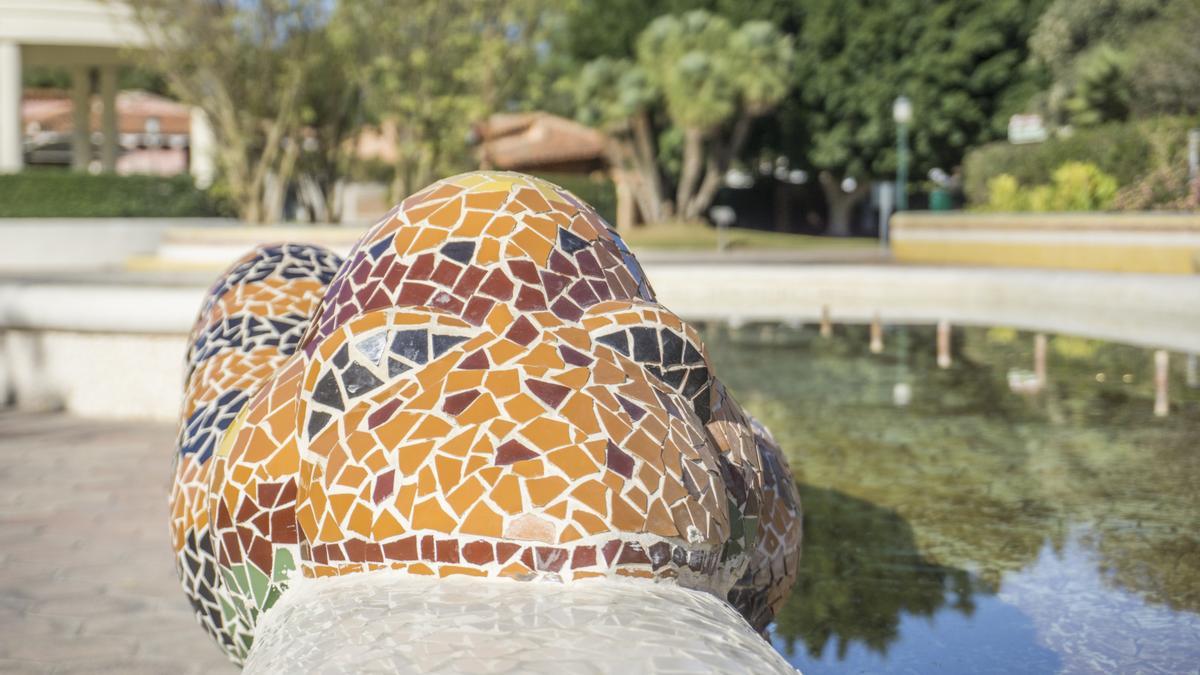 La sargantana del Parque Tarazona