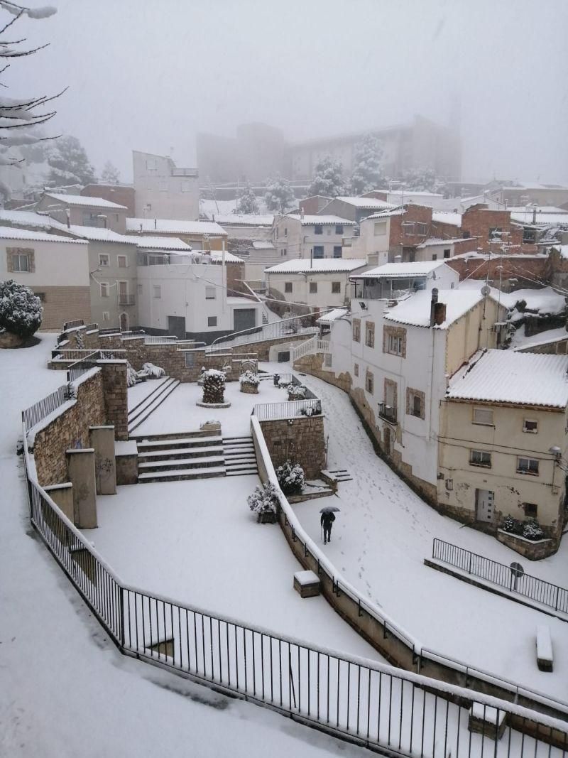 'Filomena' en Aragón