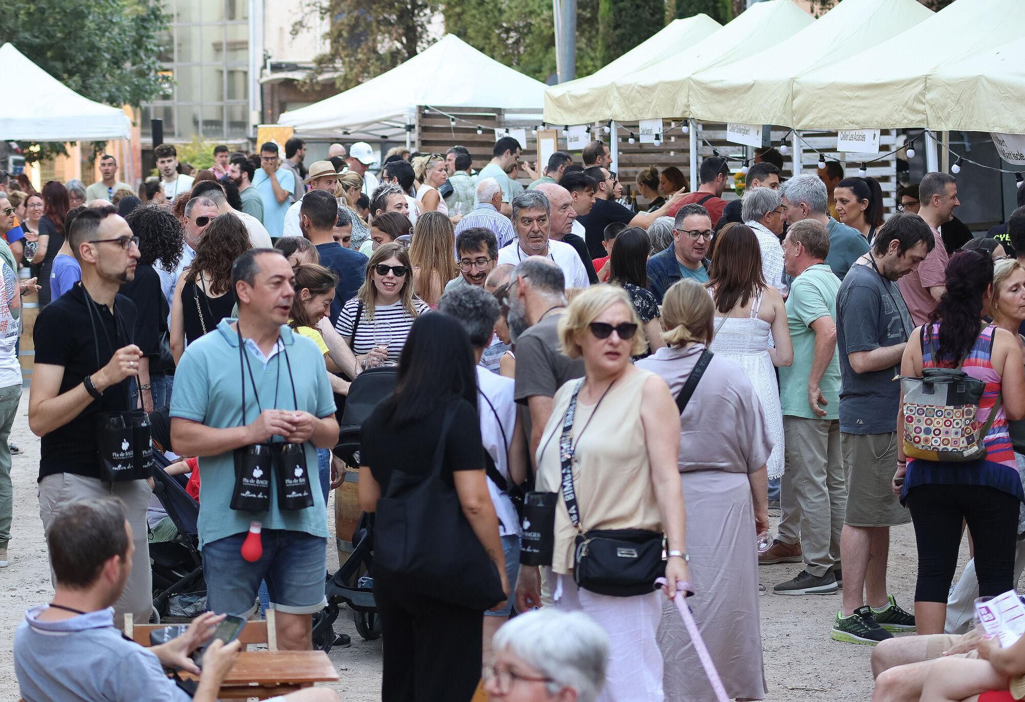 Fira ViBa de Manresa, al pati del Casino
