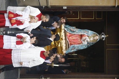 Traslado a San Antolin de la talla de Nuestra Señora del Rosario