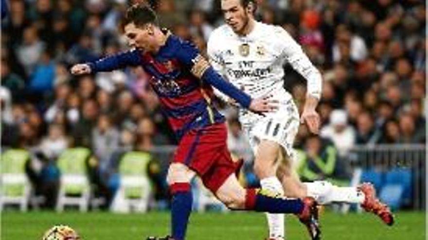 Messi va reaparèixer dos mesos després al Santiago Bernabéu.