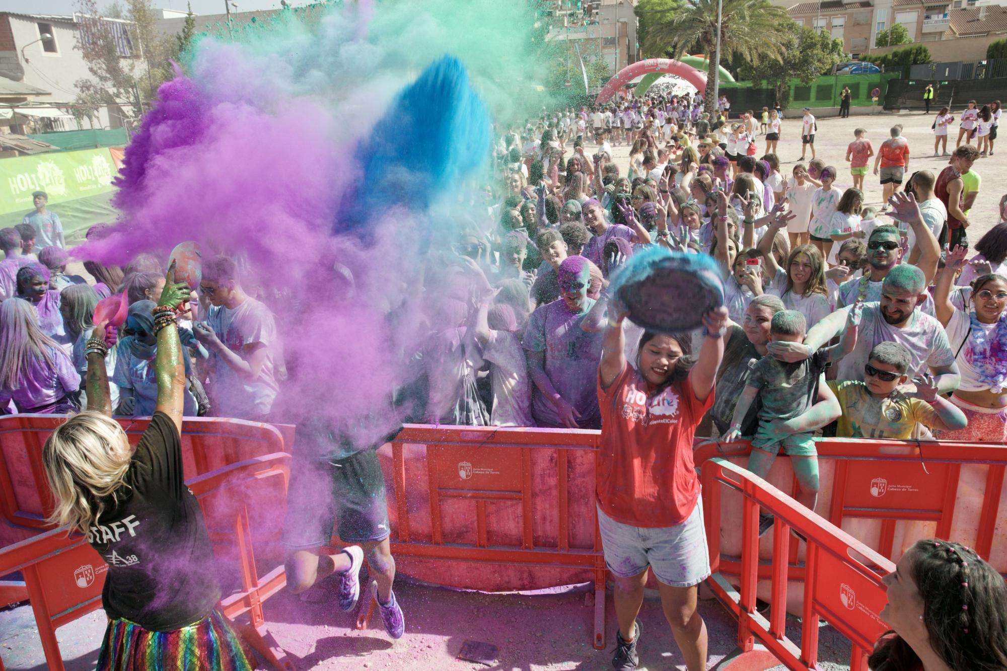 ‘Holi Life’, la carrera del color en Cabezo de Torres