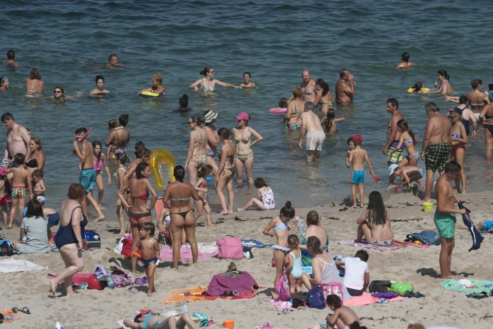 La ola de calor permanecerá en Galicia hasta el domingo.