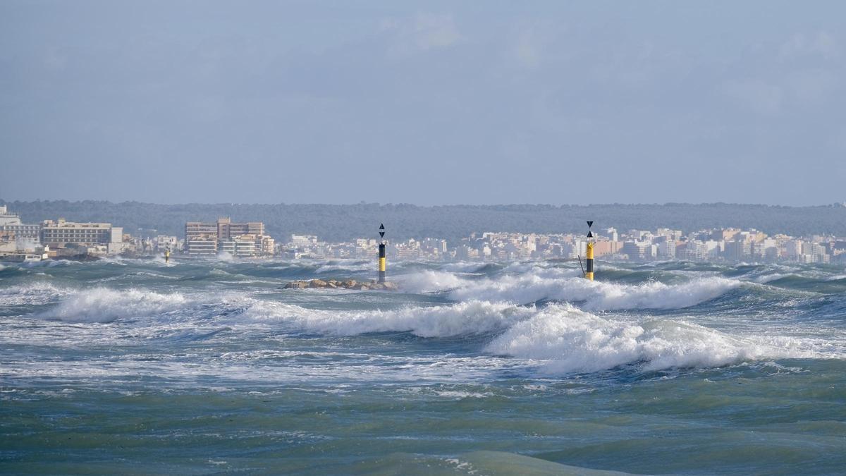 Balizas de bajos fondos en el Molinar.
