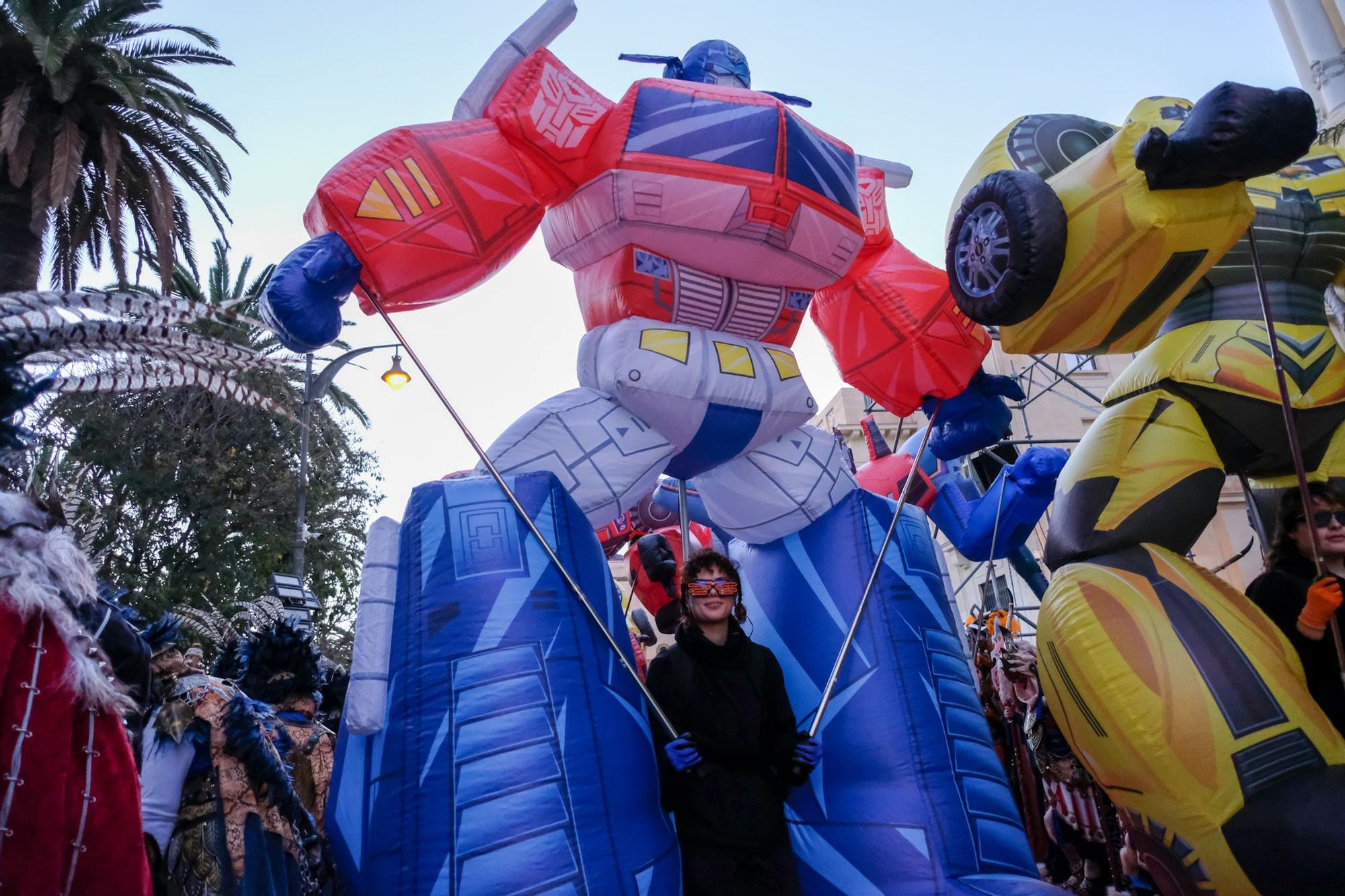 La Cabalgata de los Reyes Magos de Málaga 2023, en imágenes