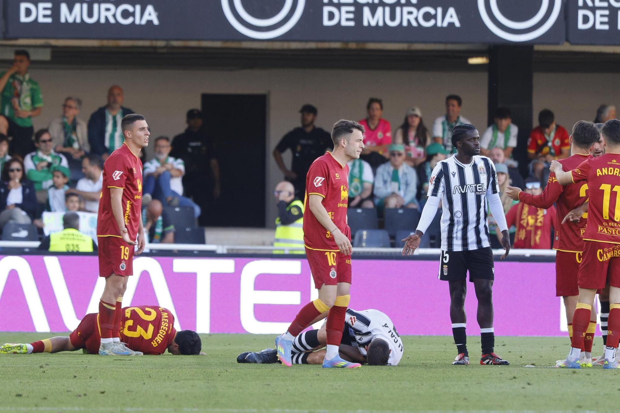 La victoria del FC Cartagena ante el Racing, en imágenes