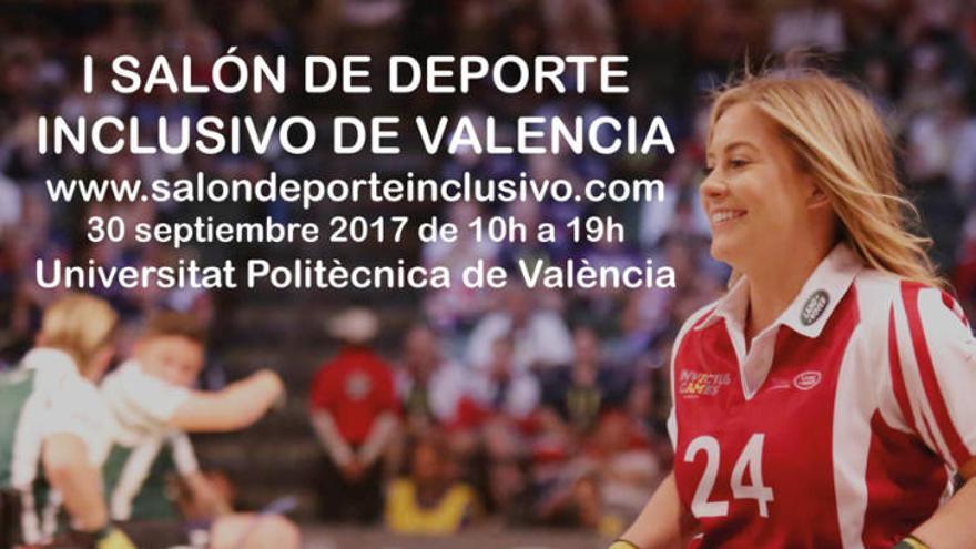 Cartel del I Salón del Deporte Inclusivo.