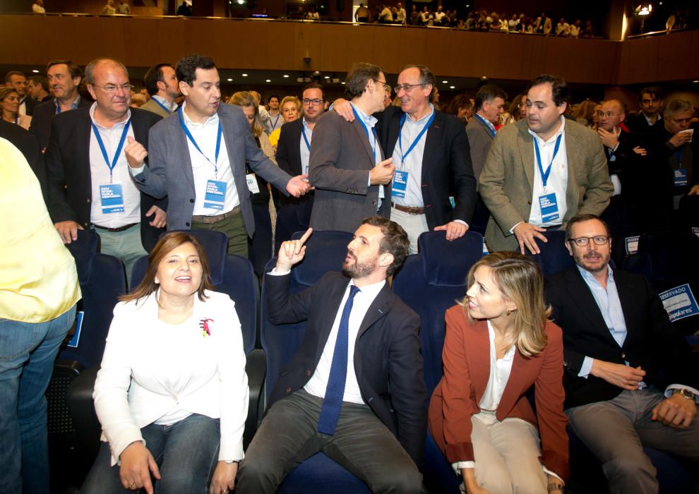 Pablo Casado centra su campaña en la economía durante un acto del PP celebrado en Alicante