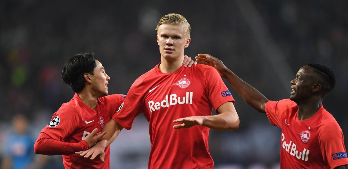 Erling Haaland, en su etapa en el RB Salzburgo