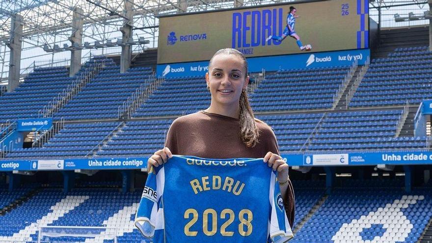 Redru renueva hasta 2028 y asciende al primer equipo del Dépor Abanca: "Es un gran salto"