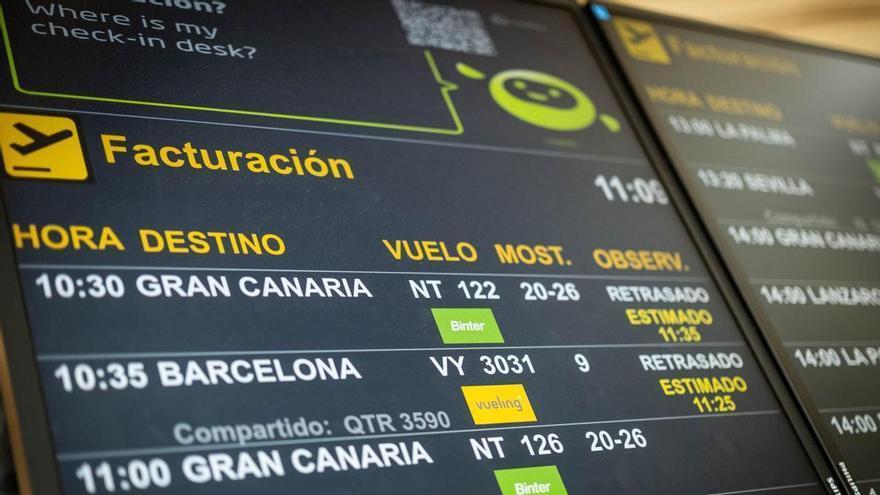 Incidente en Los Rodeos con un avión de Vueling