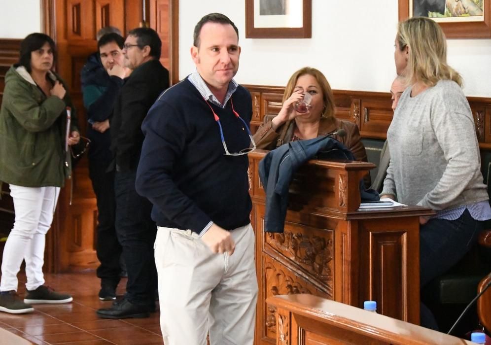 Pleno extraordinario del Ayuntamiento de Telde