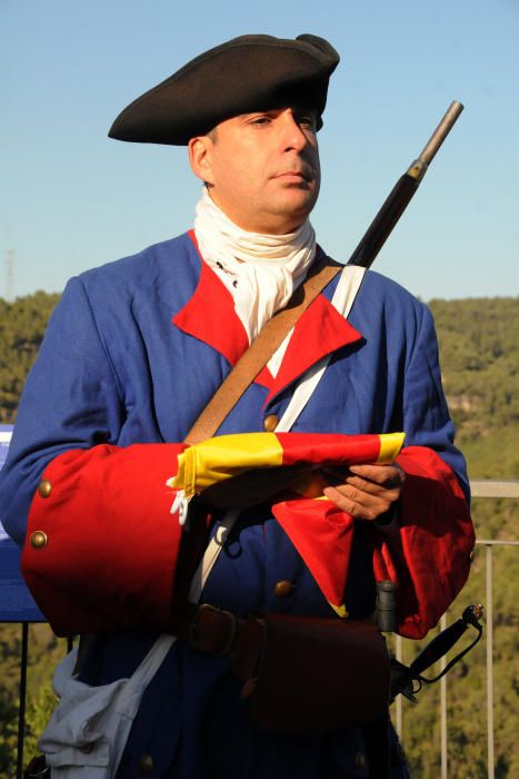 Commemoració de la Batalla de Talamanca i placa homenatge a Muriel Casals