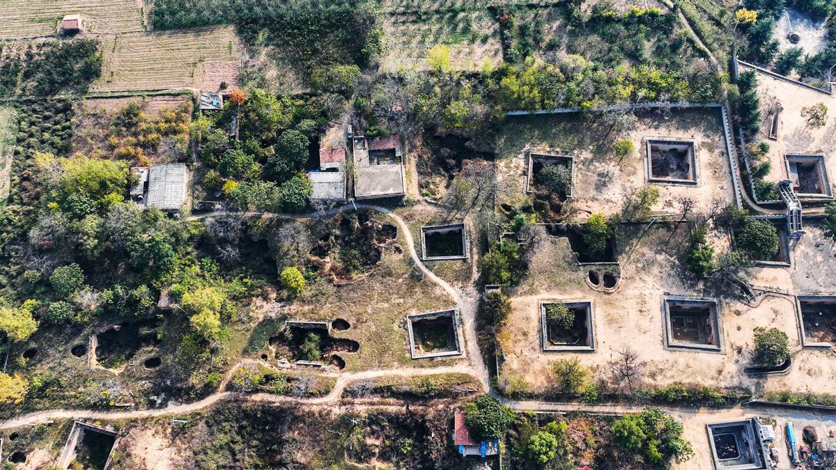 El pueblo de los &quot;hombre topo&quot; en China, donde sus habitantes viven en el suelo desde hace 4000 años