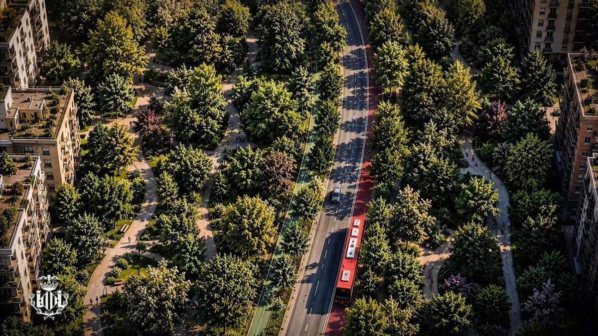Figuración del futuro "paseo" García Lorca en el acceso sur a València