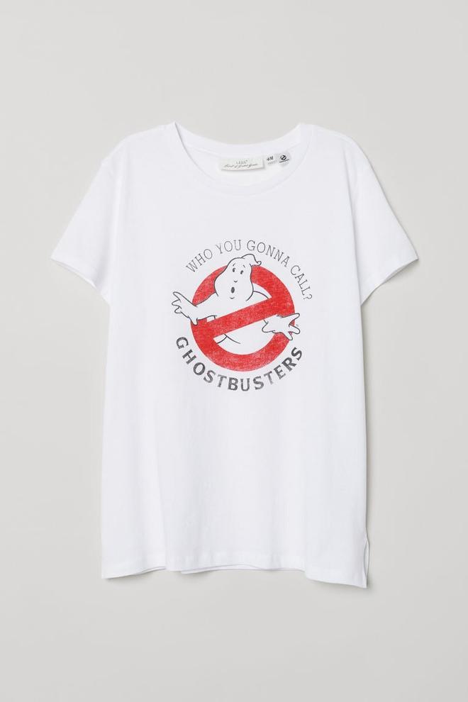 Camiseta de los 'Cazafantasmas' de H&M. (Precio: 9, 99 euros)