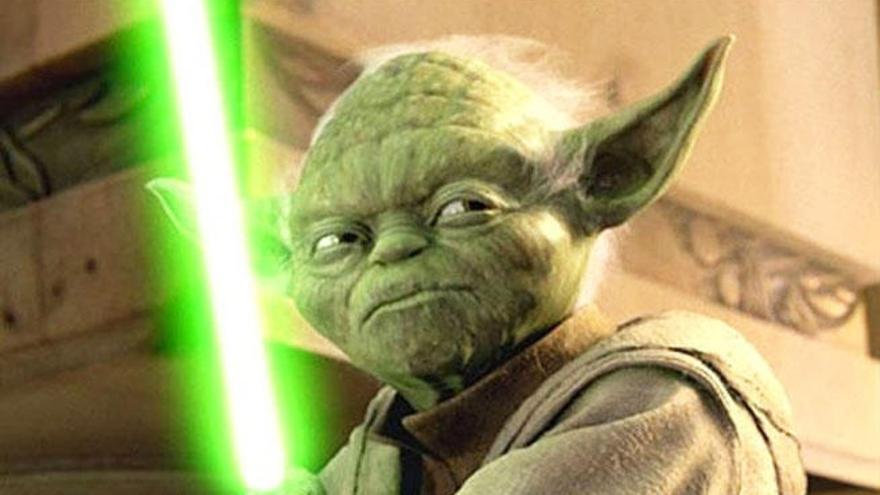 El mítico Yoda de &#039;Star Wars&#039;.