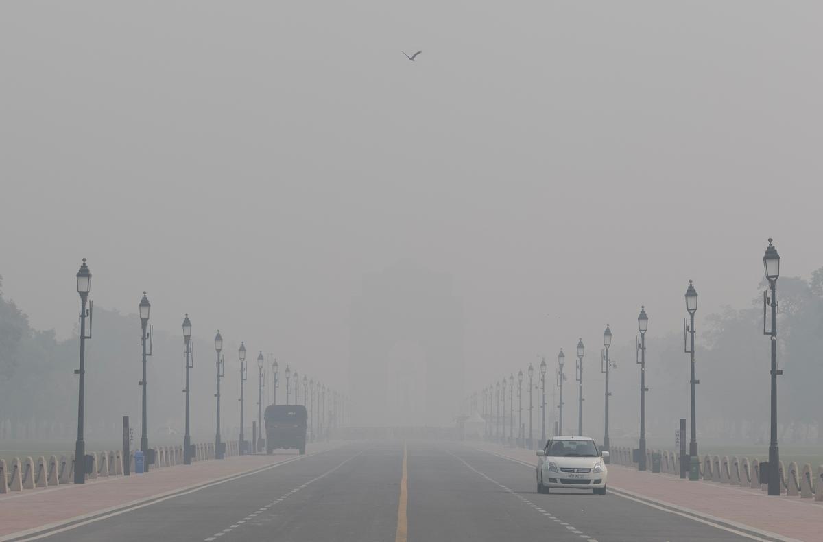 La polución enturbia el cielo de Nueva Delhi