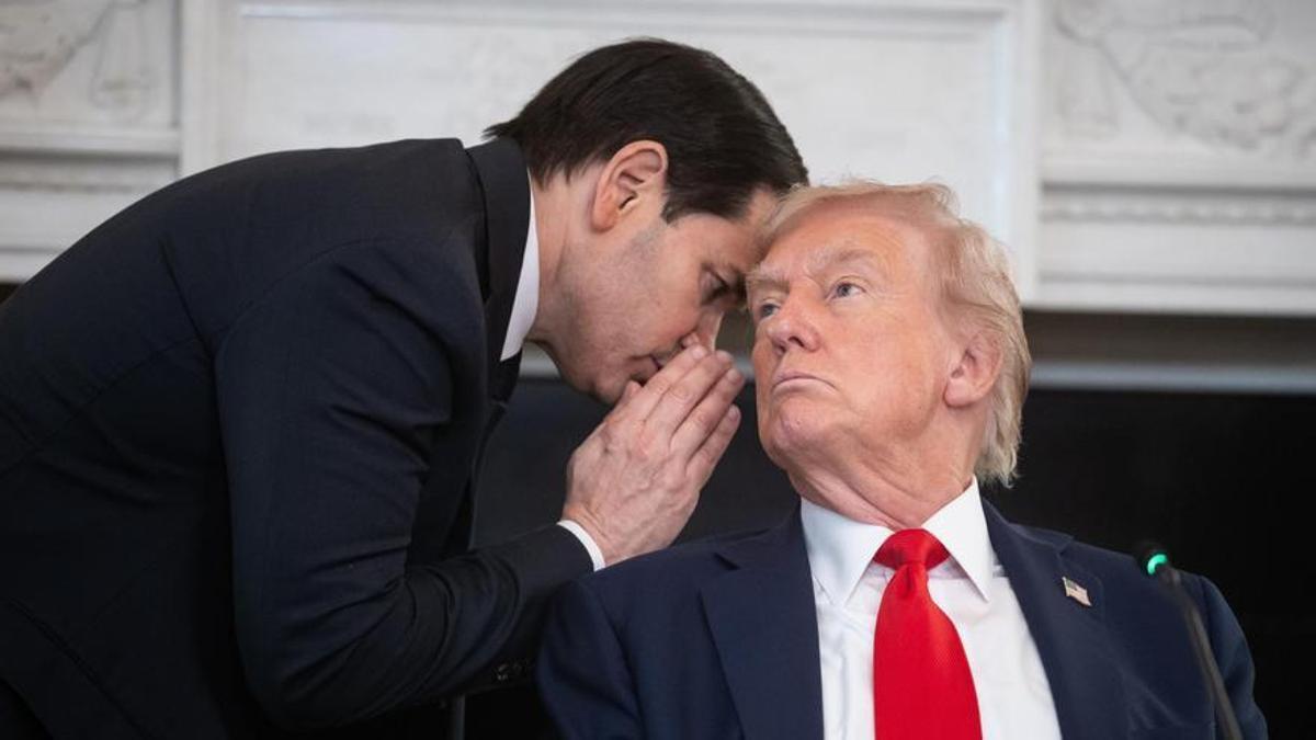 Rubio y Trump.