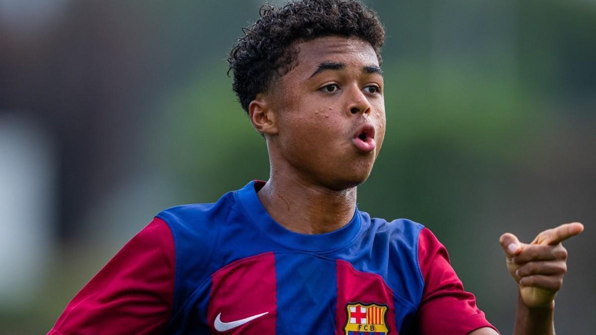 Shane Kluivert, hijo del exdelantero del FC Barcelona o Ajax