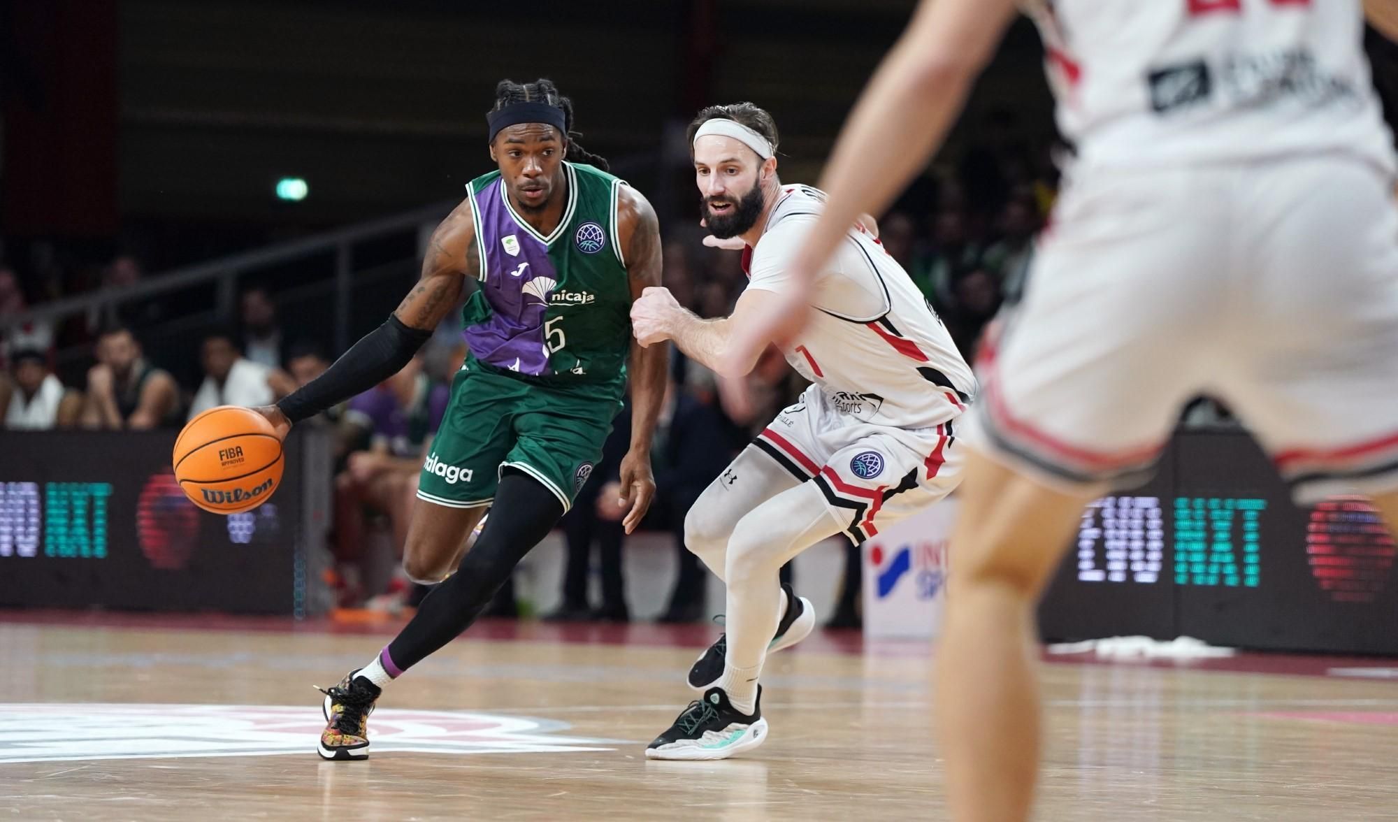 El Cholet - Unicaja de la Round of 16 de la BCL, en fotos