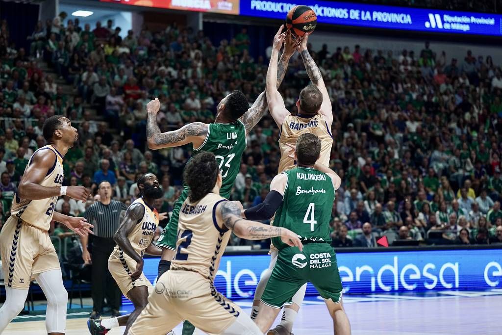 Las imágenes del Unicaja-UCAM Murcia