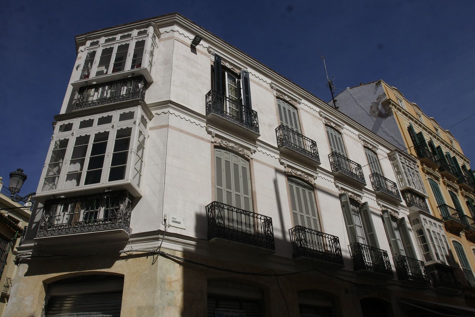 Vista del edificio de Gerónimo Cuervo.