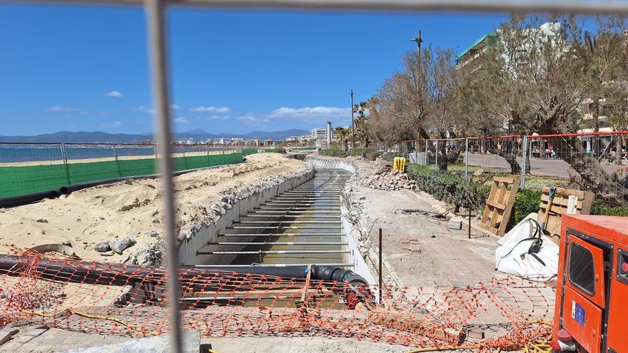 «Necesidad urgente»: Los hoteleros de Playa de Palma piden que se paren las obras en la temporada