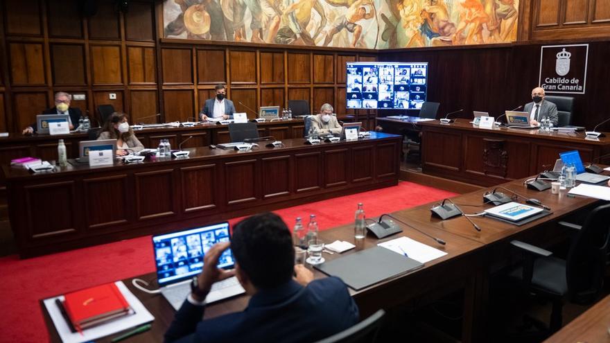 Pleno de aprobación de los presupuestos del Cabildo de Gran Canaria