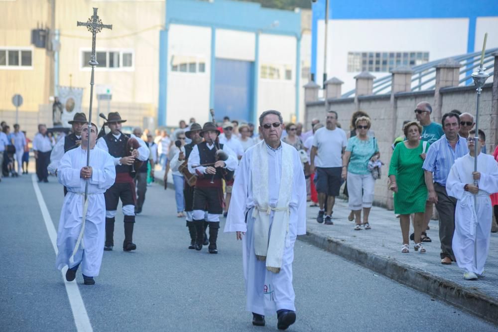 Procesión de la Virgen del Carmen 2017 en Arousa