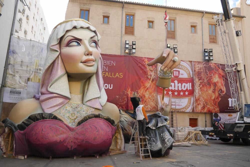 Las fallas ya están en la calle