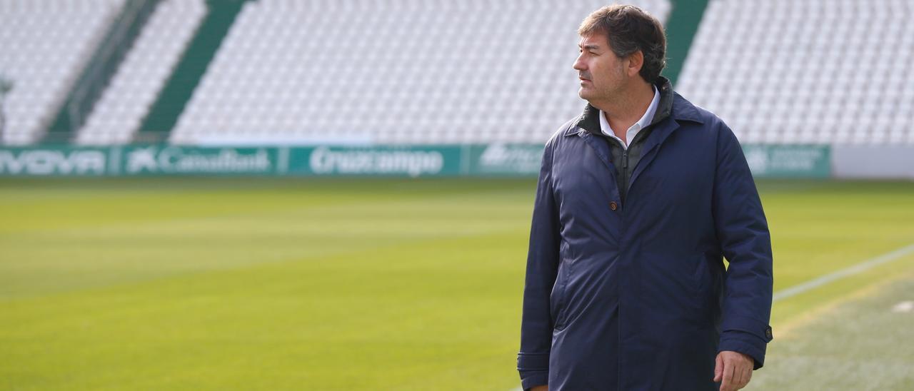 Javier González Calvo, en El Arcángel, hace unos meses.