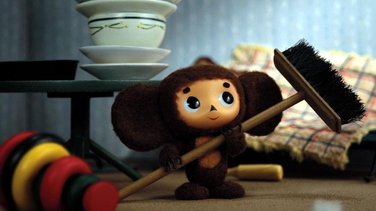 Cheburashka, el peluche más popular de la Unión Soviética.