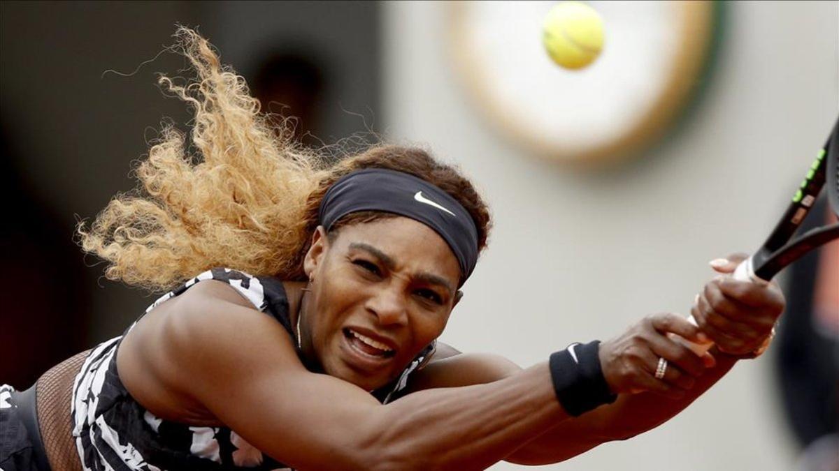 Serena Williams, durante un partido de la edición del año pasado