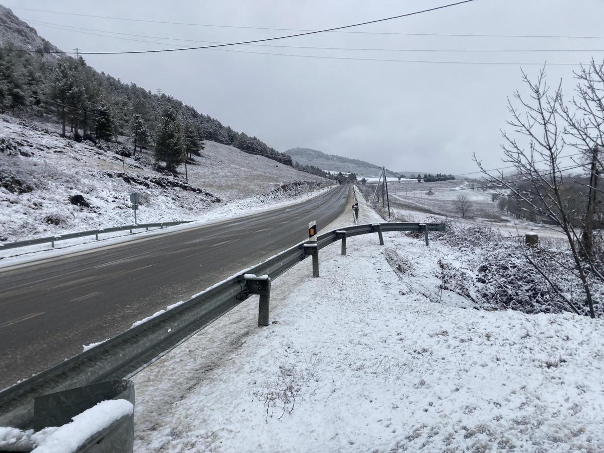 La carretera N-260 entre Prullans i Bellver aquest dissabte