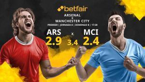 Arsenal FC vs. Manchester City: horario, TV, estadísticas, clasificación y pronósticos