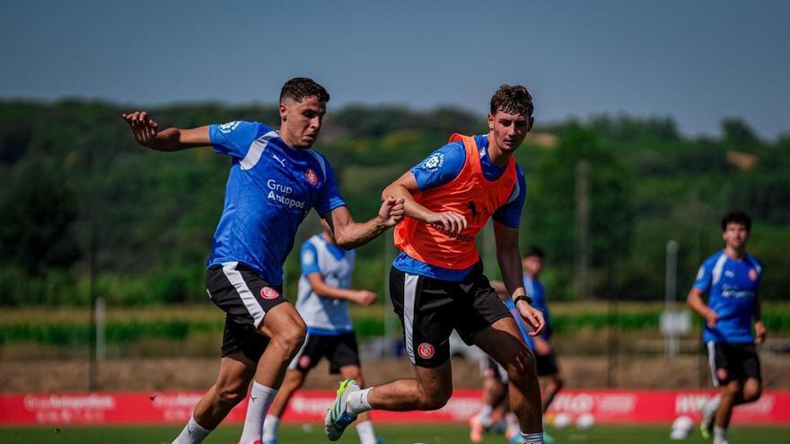 Morante és la gran novetat en el primer entrenament del Girona