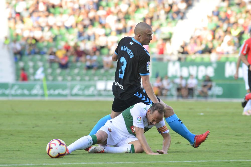 La victoria del Elche ante el CD Lugo en imágenes