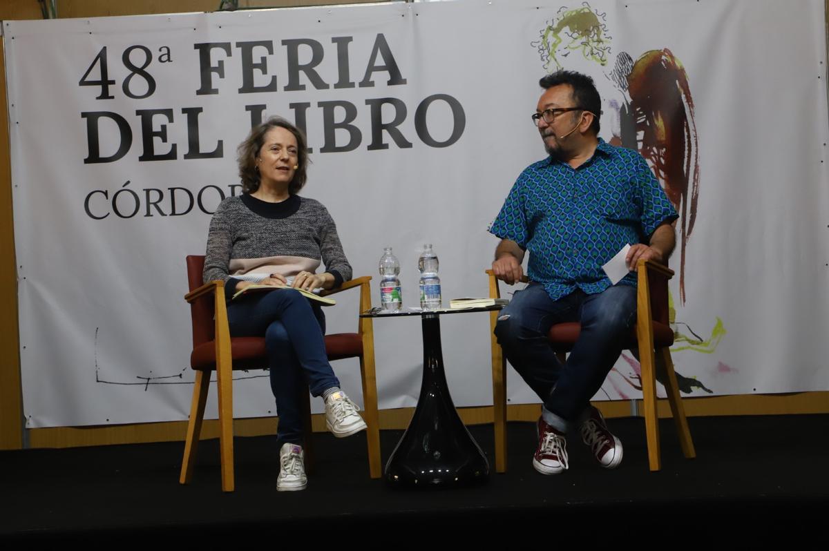 Marta Sanz y Juanjo Fernández Palomo.