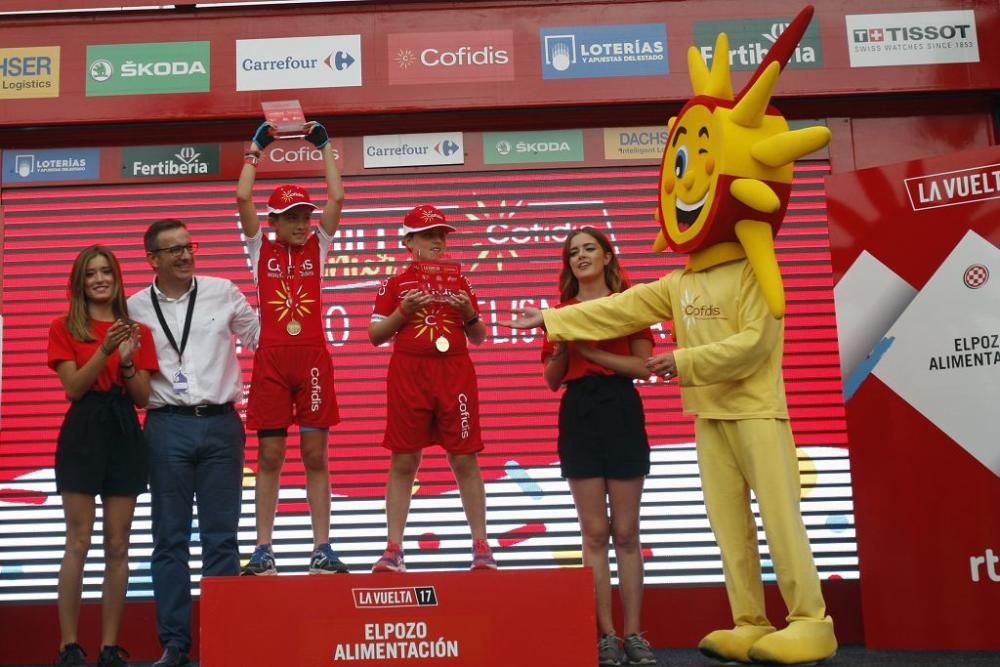 La Vuelta a España a su llegada a Alhama de Murcia