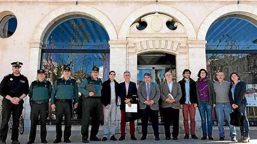 Imagen de la última junta de seguridad celebrada hace casi un año y que ahora será cada seis meses.