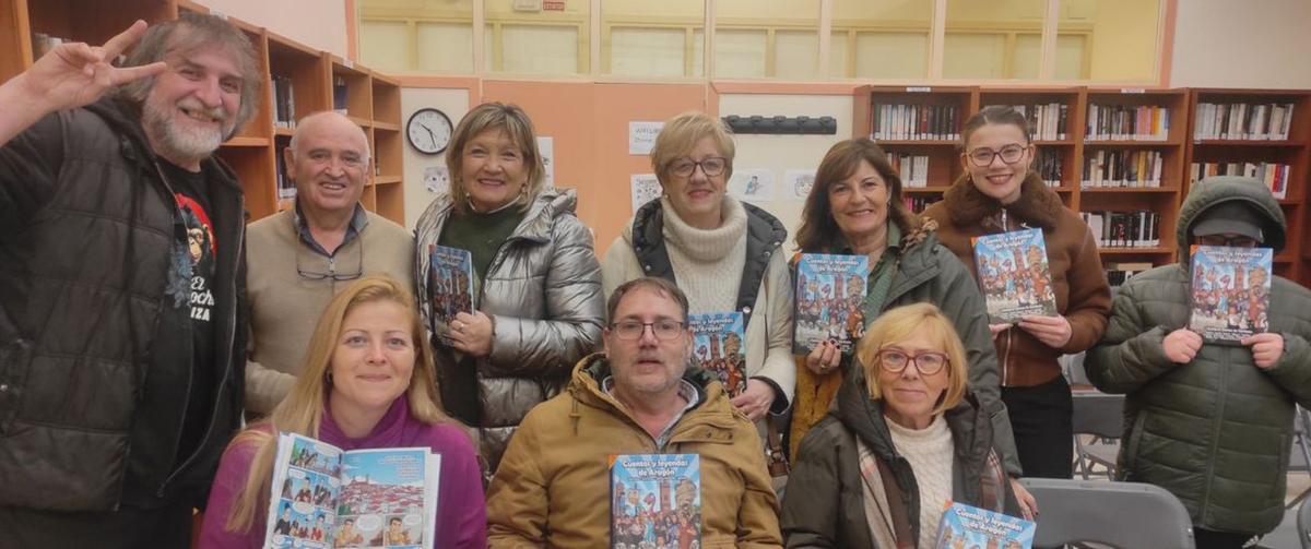 Muel fue una de las localidades donde se presentó el cómic. | SERVICIO ESPECIAL