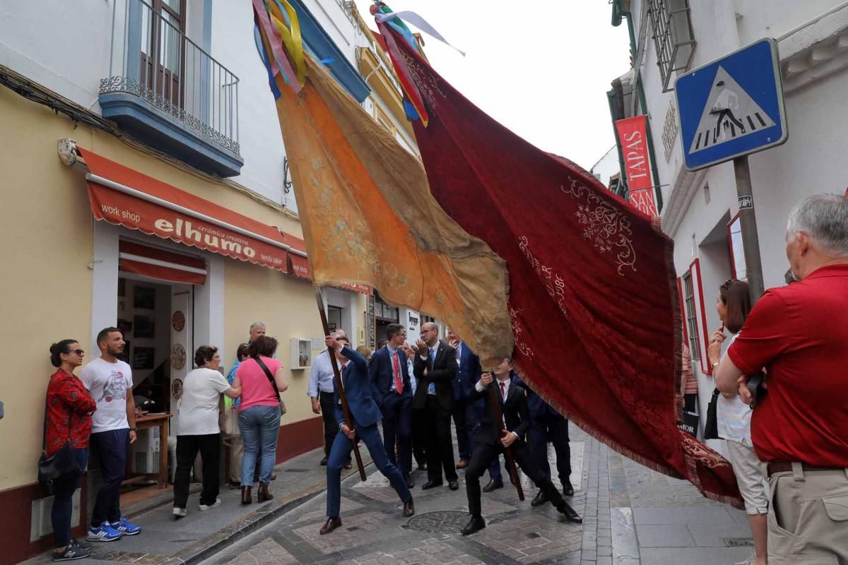 La Virgen de la Cabeza recorre las calles del casco histórico