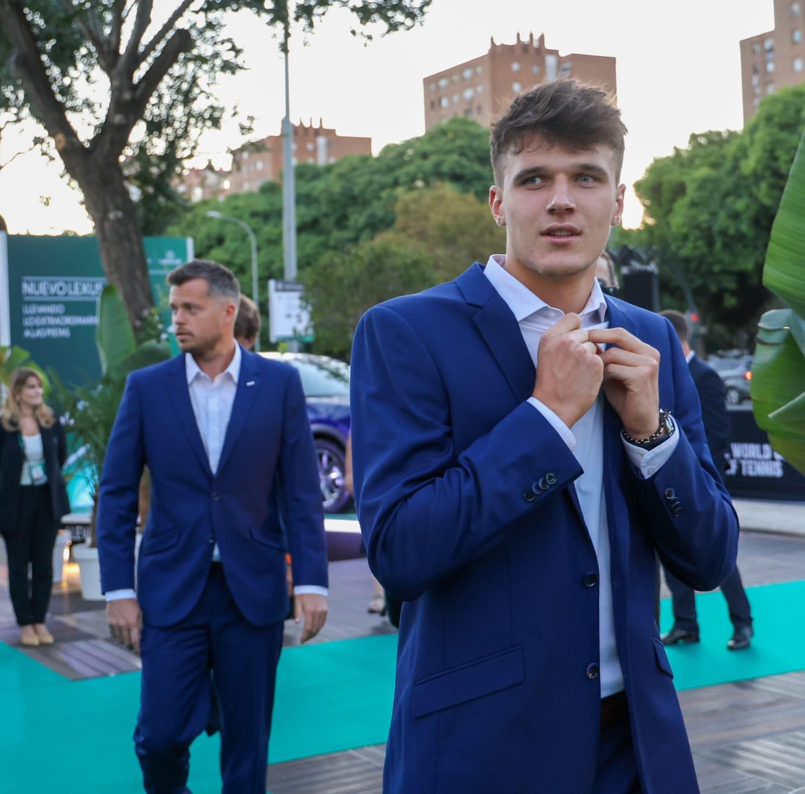 La cena oficial de equipos y autoridades de la Copa Davis en València