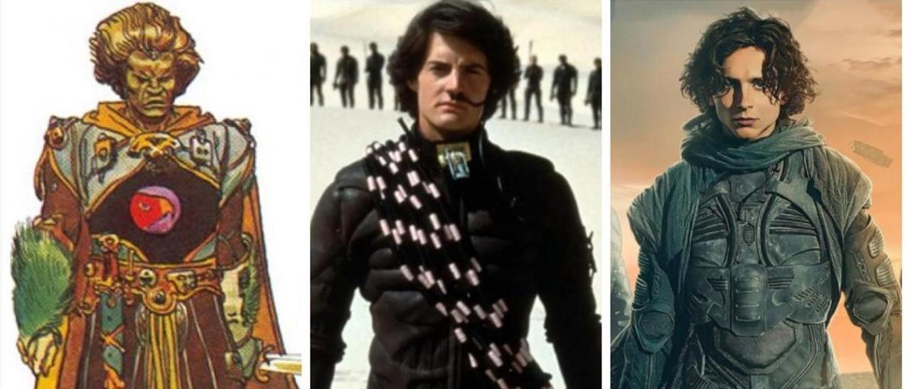 Imágenes de 'Dune' de Jodorowsky, Lynch y Villeneuve.