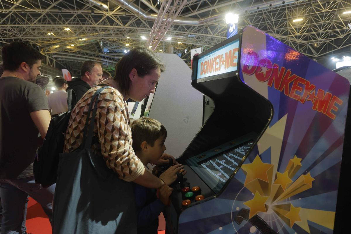 VALENCIA. Feria Valencia. Dreamhack gamers video juegos . Segunda jornada del evento especializado en todo lo referente a la industria del videojuego . VLC