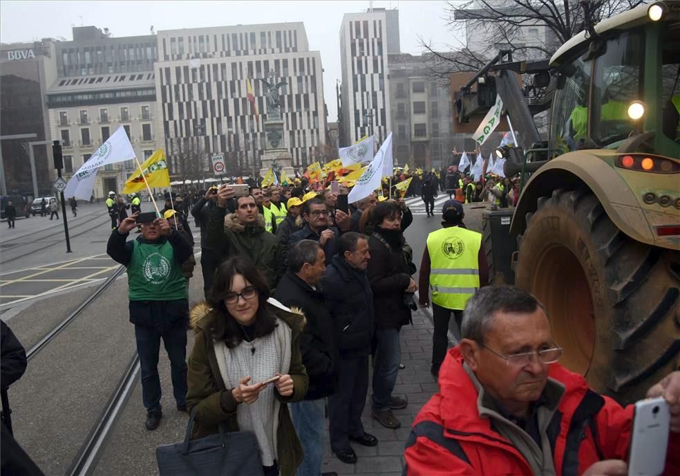 La Tractorada toma Zaragoza