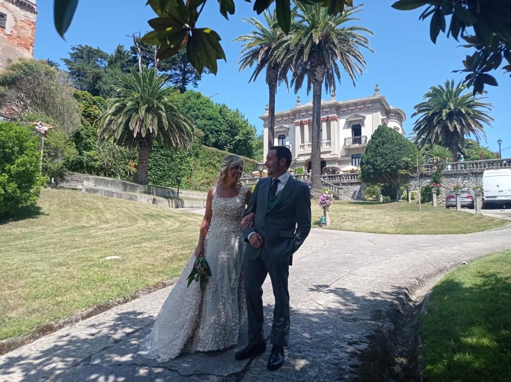 El palacete de indianos La Atalaya de Ribadesella, escenario de la boda de la ovetense Ana Bances y el bilbaíno Ramón Córdoba