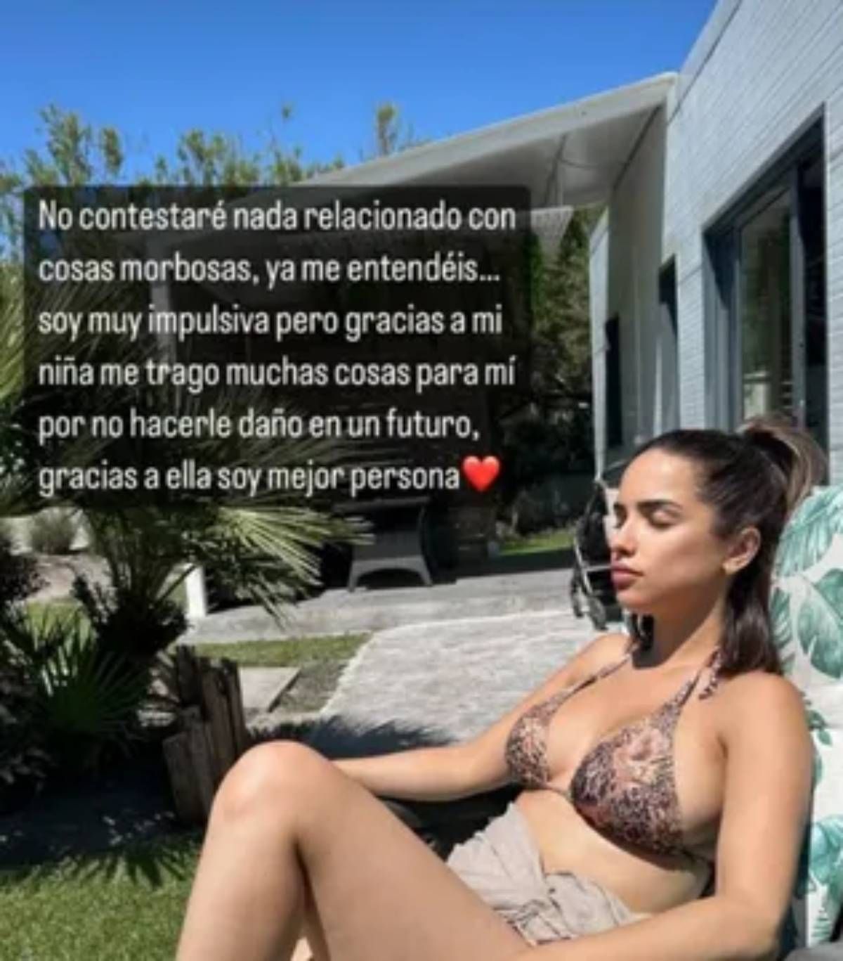 Lucía Sánchez reacciona a la información de que Isaac Torres tiene novia